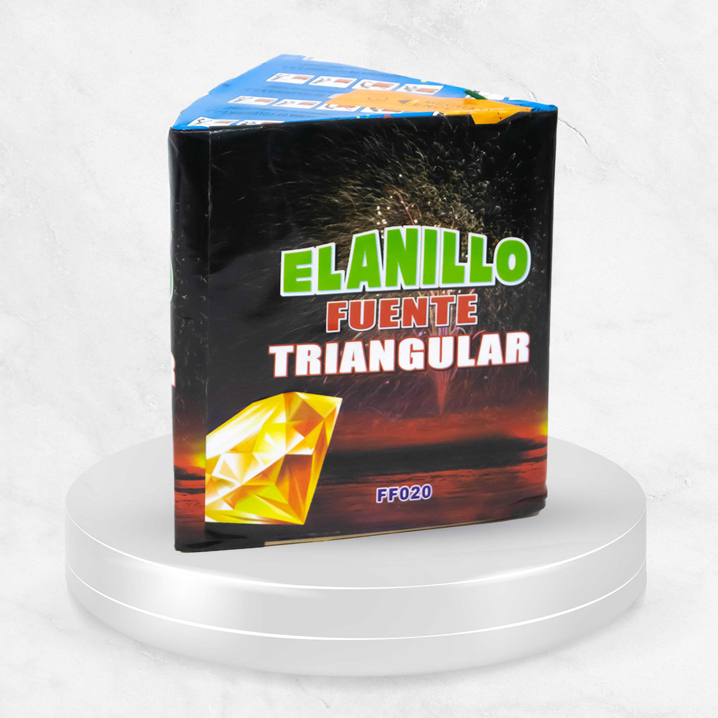 Fuente Triangular El Anillo x unidad