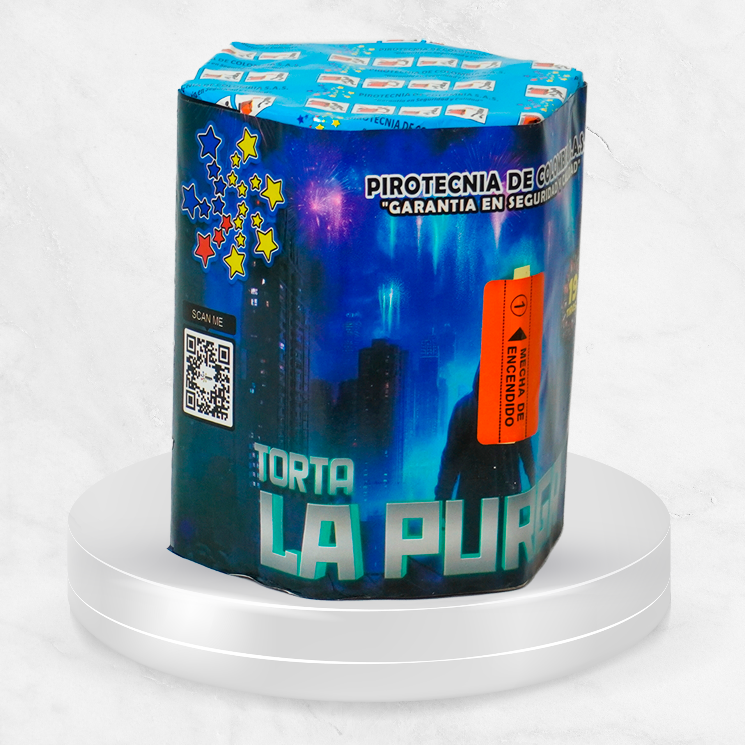 Torta 19 Tiros La Purga x Unidad