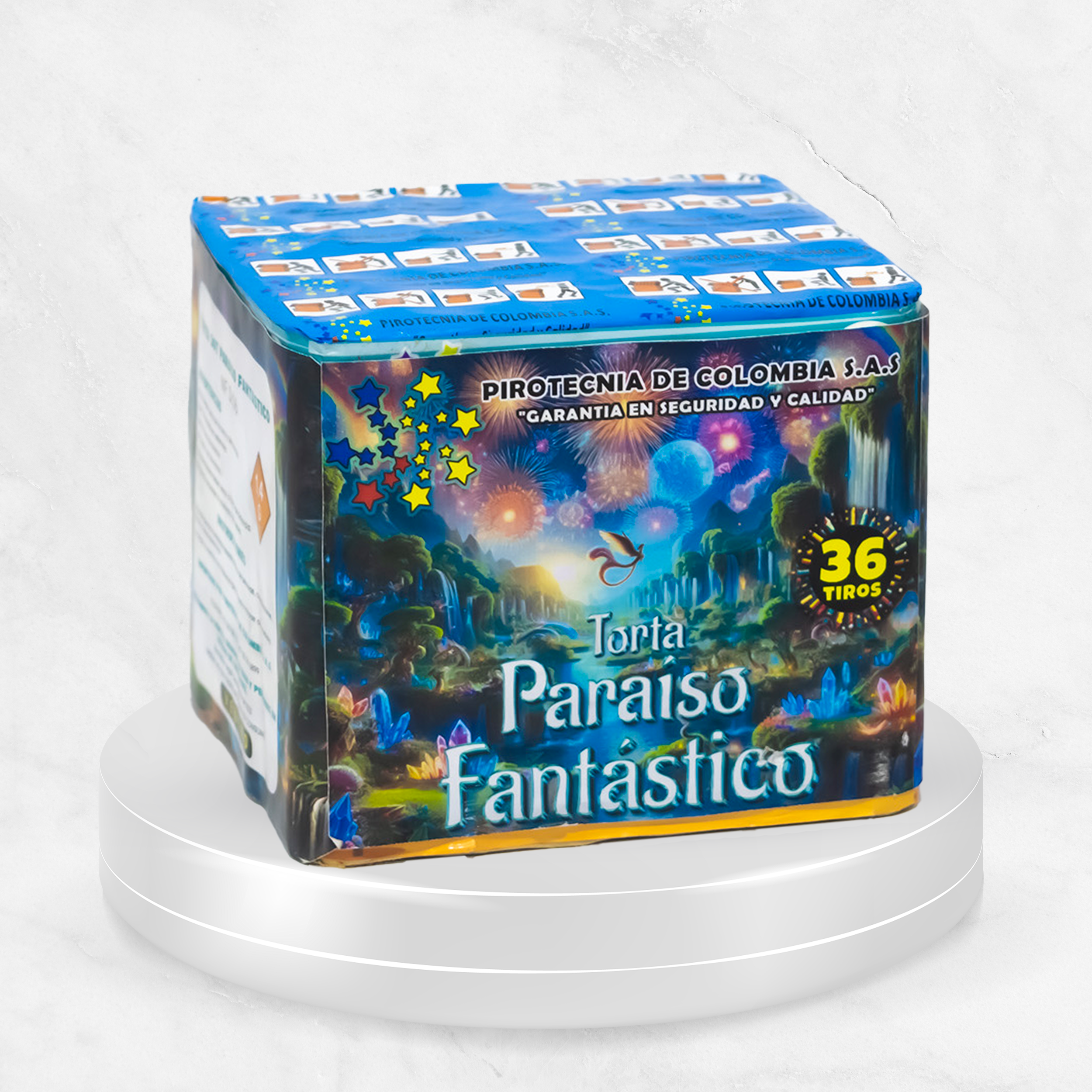 Torta 36 Tiros Paraiso Fantastico x Unidad