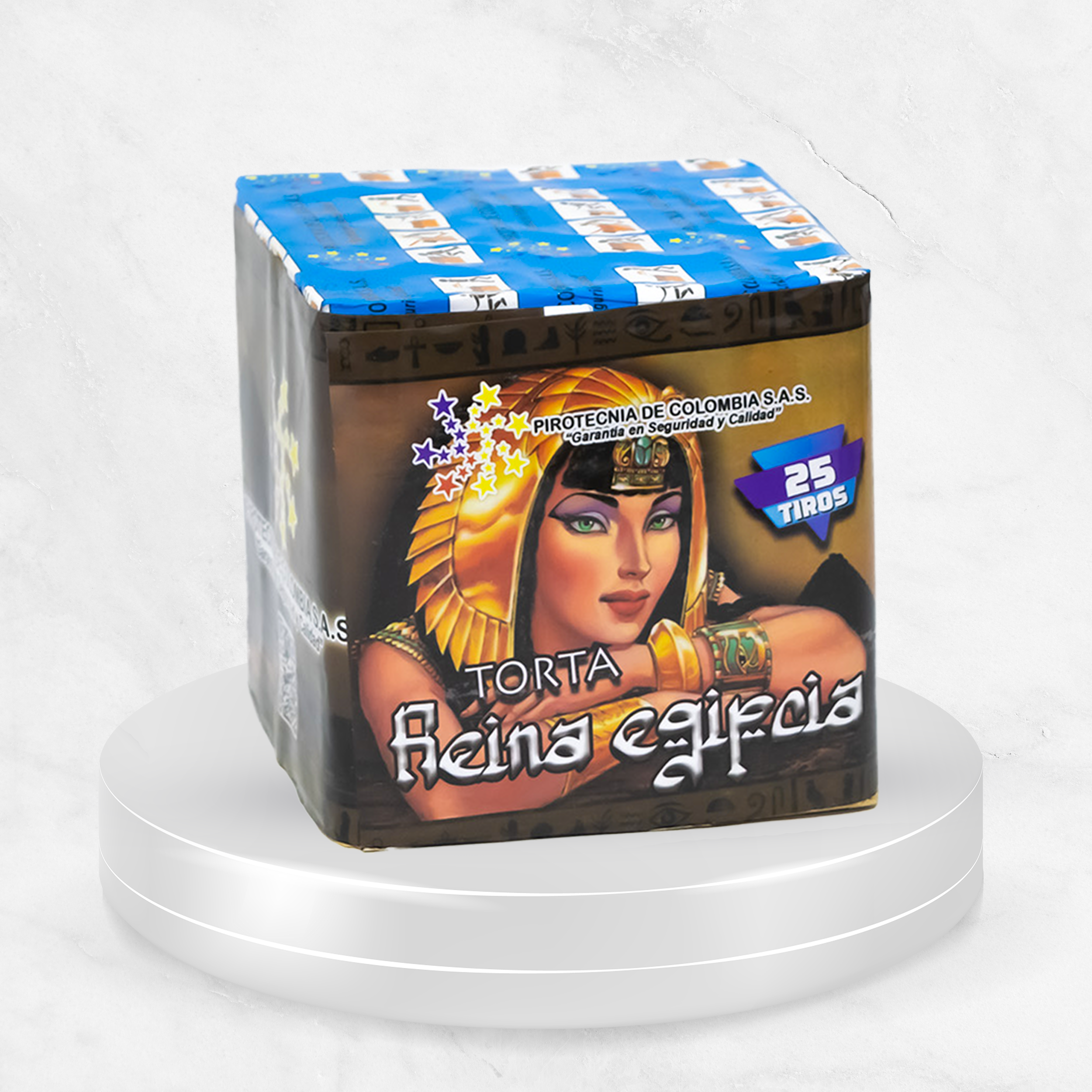 Torta 25 Tiros Reina Egipcia x Unidad