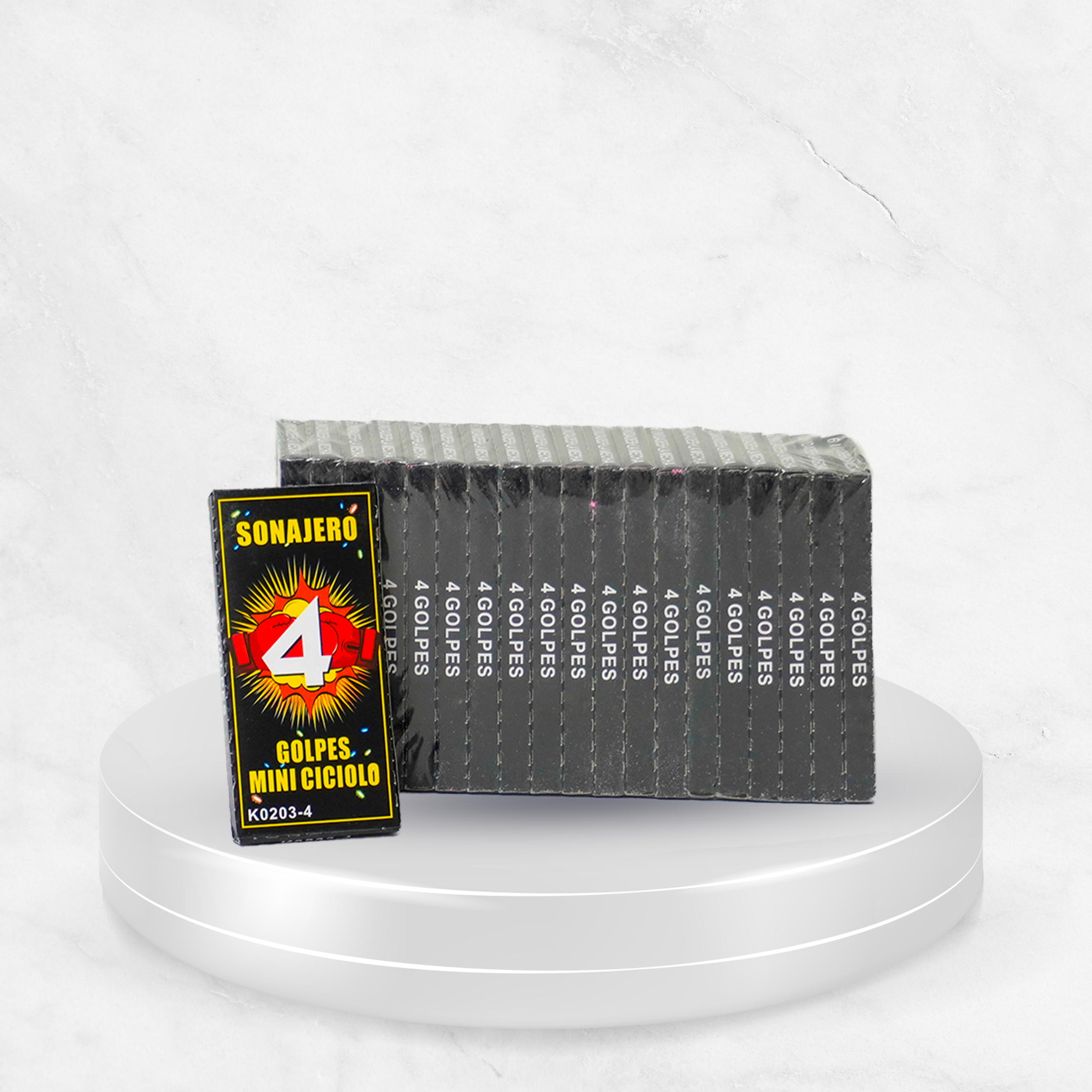 Sonajero 4 Golpes Mini Ciciolo Display x 20 Cajitas x 6 Unidades