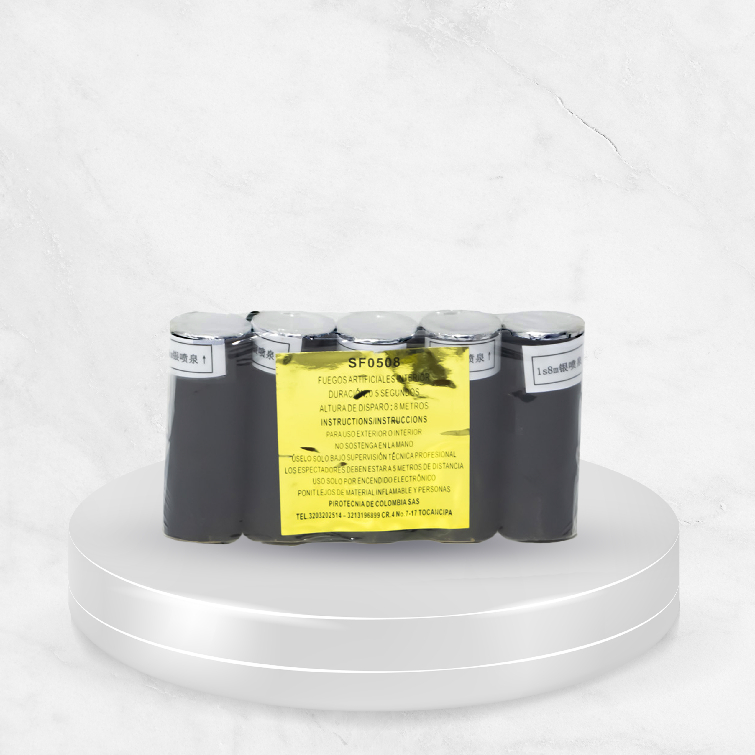 Fuente Indoor 8mts x 1seg x Unidad