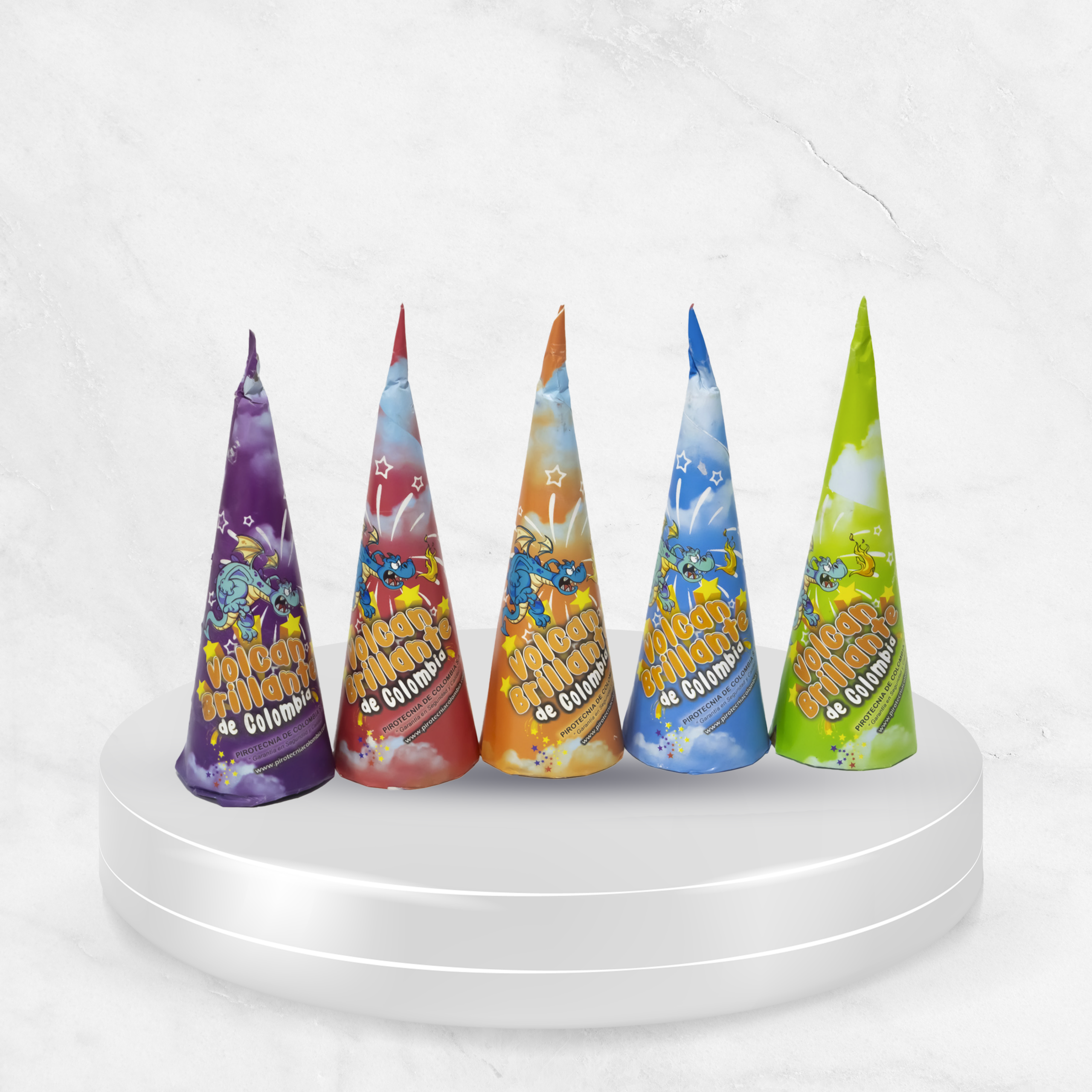 Volcan Grande Brillante de Colombia Display x 12 Unidades